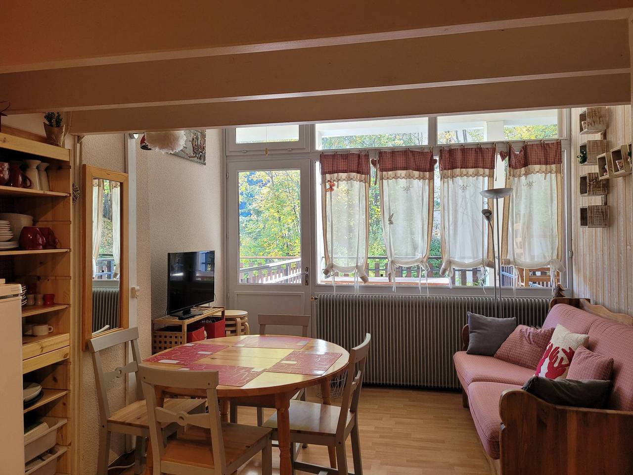 Entire studio, Cozy duplex studio, mountain view - 5 guests in Pra-Loup, Uvernet-Fours