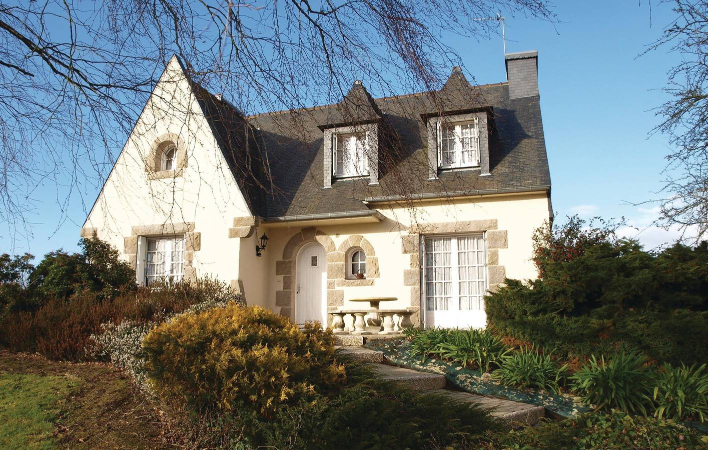 Appartement confortable à Yvias avec parking, jardin et Internet in Yvias, Côte de Goëlo