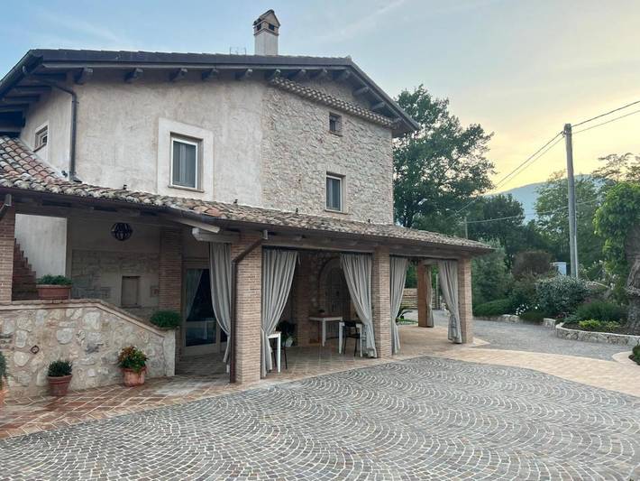 Casa vacanza per 3 persone, con Giardino e Panorama a Monte San Biagio