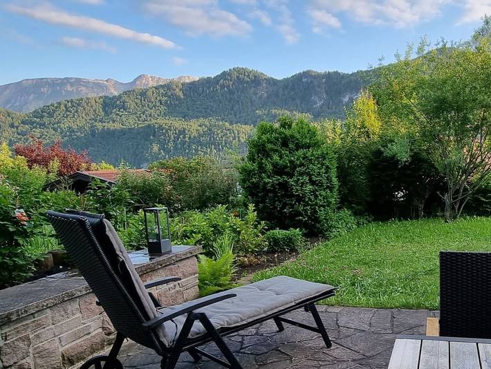 Ferienhaus für 6 Personen, mit Balkon und Terrasse sowie Garten und Sauna in Füssen