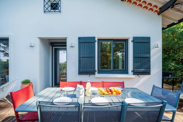 Ferienhaus für 12 Personen, mit Balkon und Garten in Hossegor - 4
