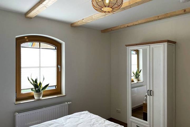 Ganze Wohnung, Ferienhaus Heimatliebe - Ferienhäuser Krabat-Mühle Schwarzkollm in Hoyerswerda, Lausitzer Seenland
