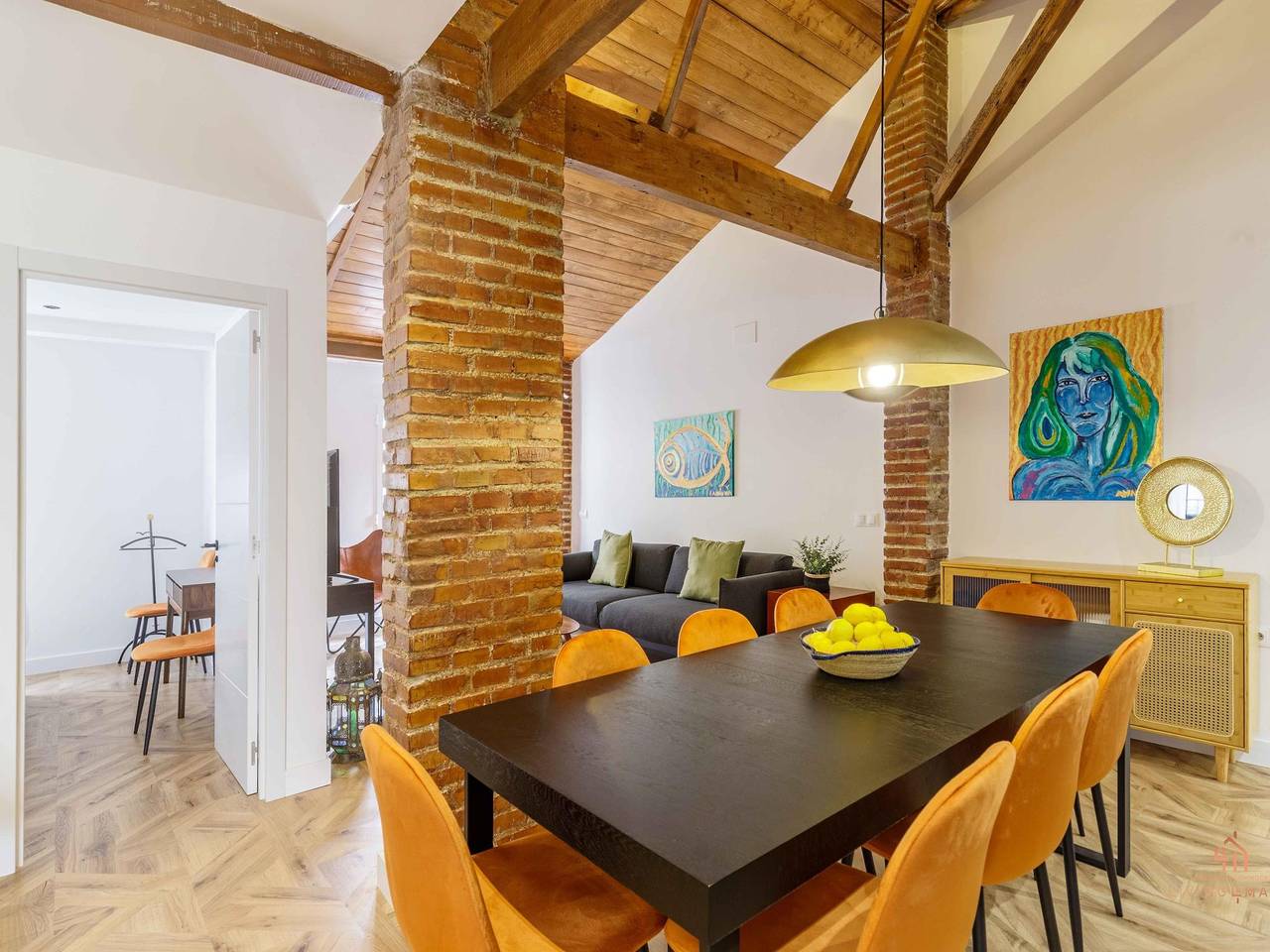 Entire holiday apartment, Art & Light Attic Living4malaga in Málaga Central District, Malaga