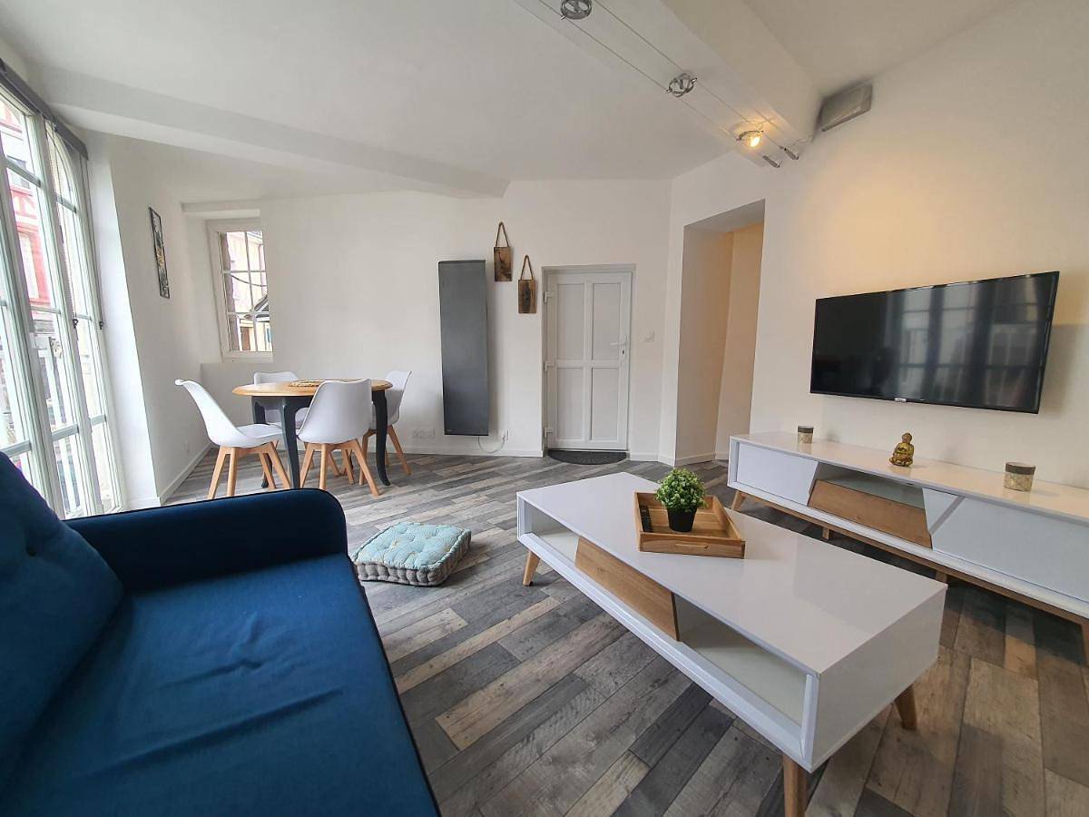 Appartement entier, Appartement meublé, bord de seine in Duclair, Région de Rouen