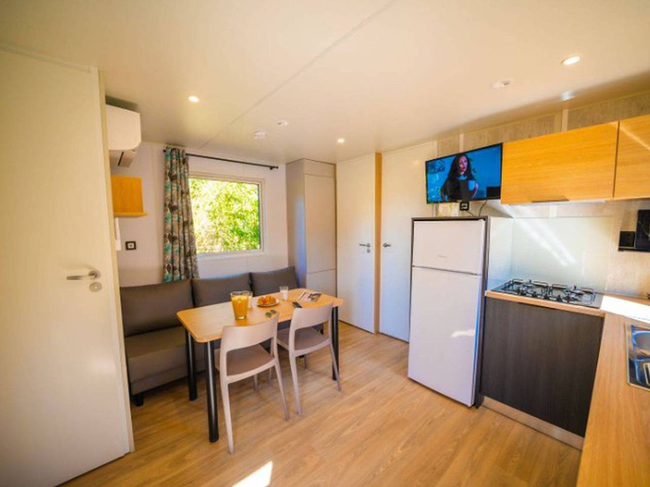 Hütte mit Klima, Haustiere erlaubt - 6 Pers. in Balaruc-les-Bains, Mittelmeerküste (Frankreich)