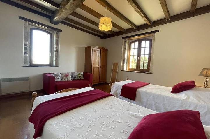 Location de vacances pour 8 personnes, avec jardin, animaux acceptés à Urt - 4