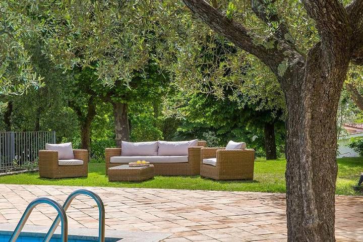 Villa pour 13 personnes, avec Terrasse et Jardin ainsi que Piscine et Vue à Rome - 4