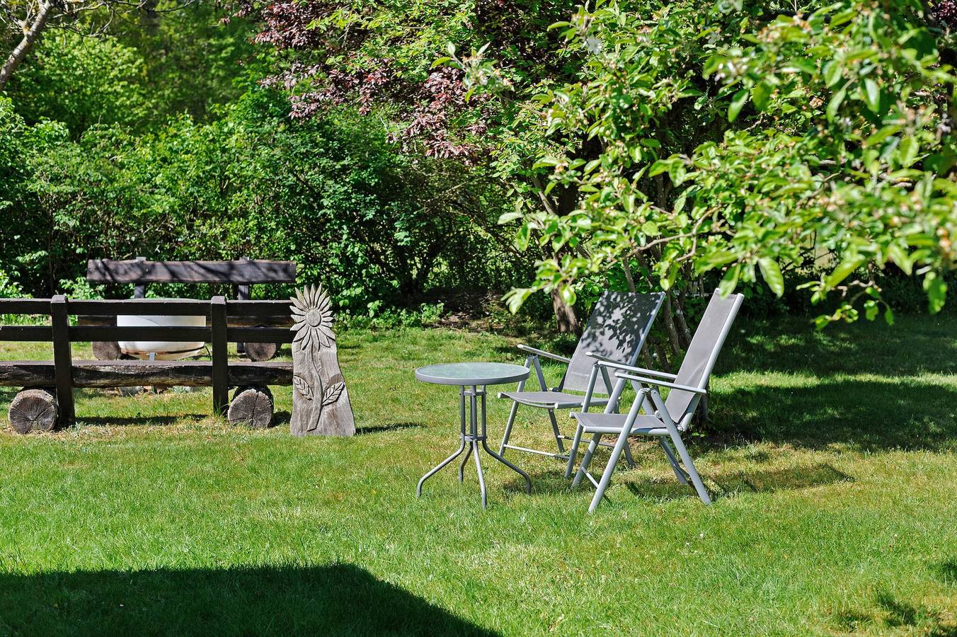 Ganze Wohnung, Ferienwohnung Am Fischadlerhorst" mit Gemeinschaftsterrasse, Gemeinschaftsgarten und Wi-Fi in Kargow, Müritz