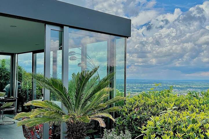 Ganze Wohnung, Ferienwohnung mit Top Aussichtslage zwischen Schwarzwald Vogesen in Bühl-Bühlertal (Baden-Württemberg), Bühl