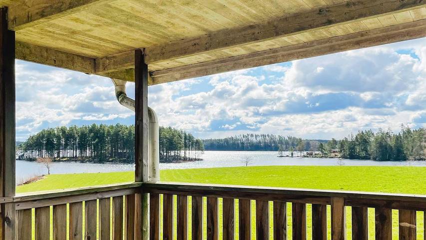 Vakantiehuis voor 5 personen, met terras en uitzicht in Zweden