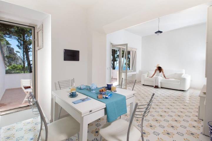 Maison d’hôte pour 4 personnes, avec vue et balcon à Capri - 3