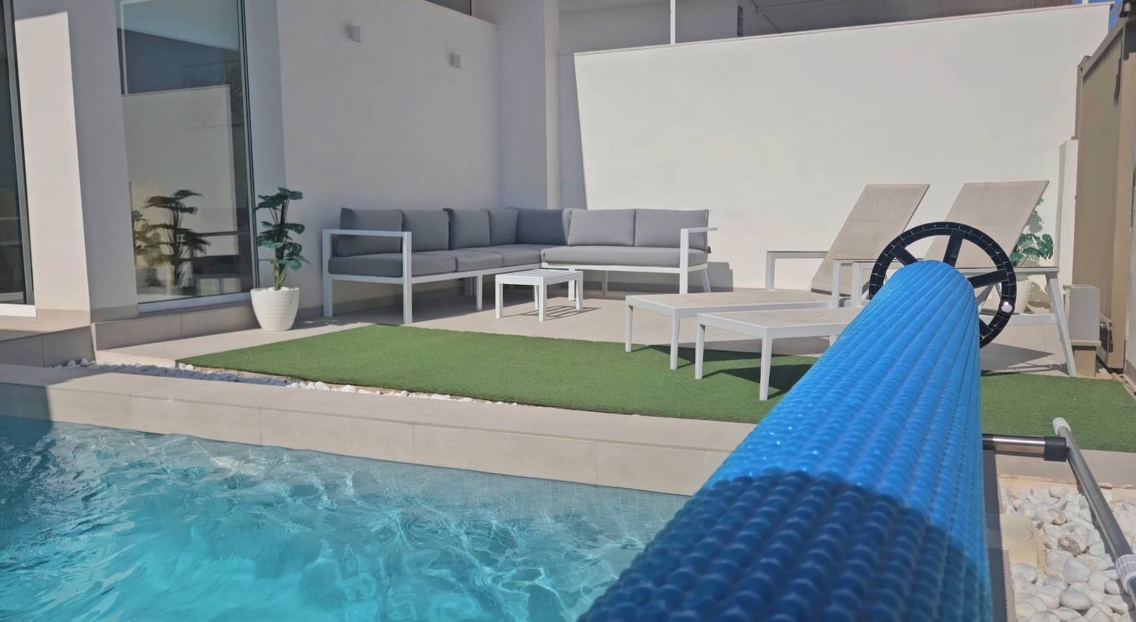 Villa 'La Vida' mit privatem Pool, Wlan und Klimaanlage in Golf Resorts Murcia, San Javier