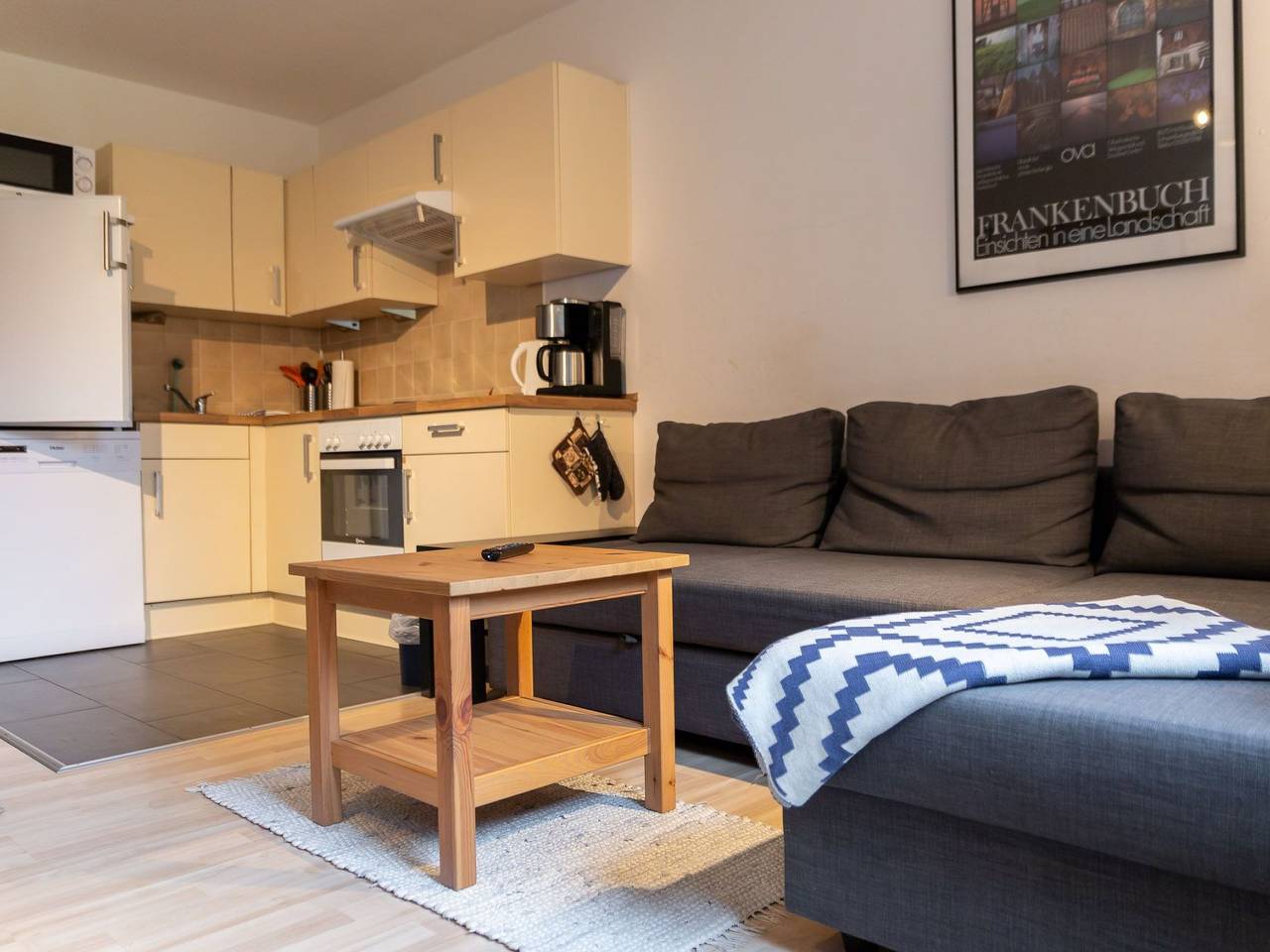 Ganze Wohnung, Mit zwei Schlafzimmern und Terrasse in Weißenstadt, Landkreis Wunsiedel im Fichtelgebirge