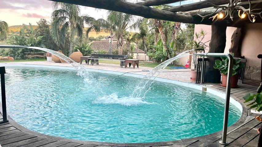 Chalet para 11 personas, con Balcón y Jacuzzi además de Terraza y Jardín en La Janda - 2