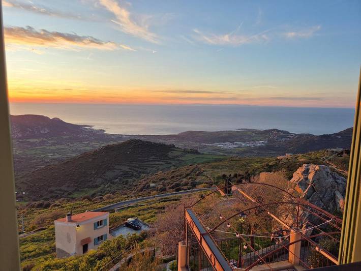 Maison de vacances pour 4 personnes, avec terrasse et vue