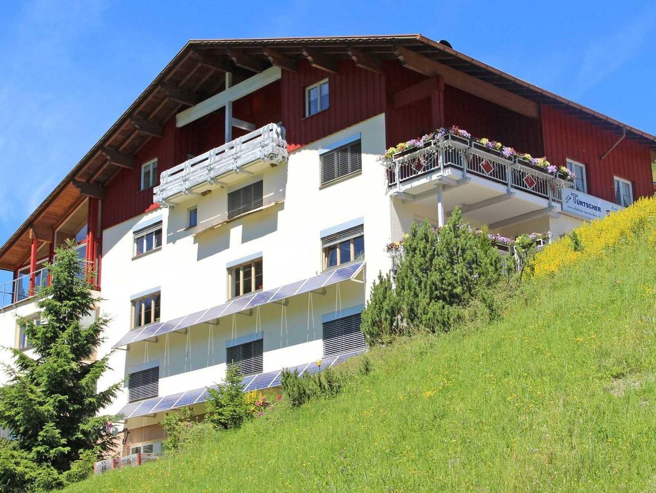 Ganze Ferienwohnung, Appartements Garni Drei Wannen - Panoramaappartement in Damüls, Bregenzerwald