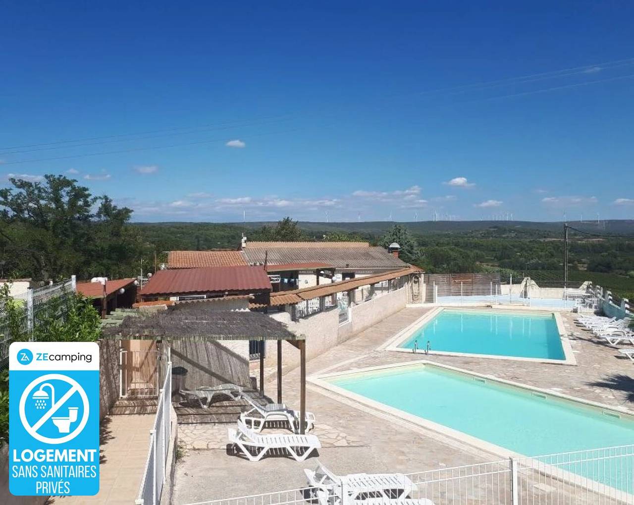 Cabane 3 étoiles - Piscine - efcba0 in Villeveyrac, Côte d'Améthyste