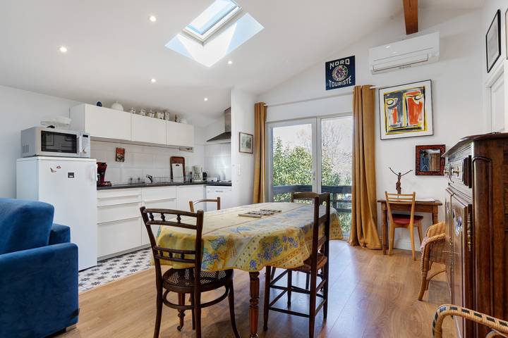 Maison de vacances pour 6 personnes, avec Jardin