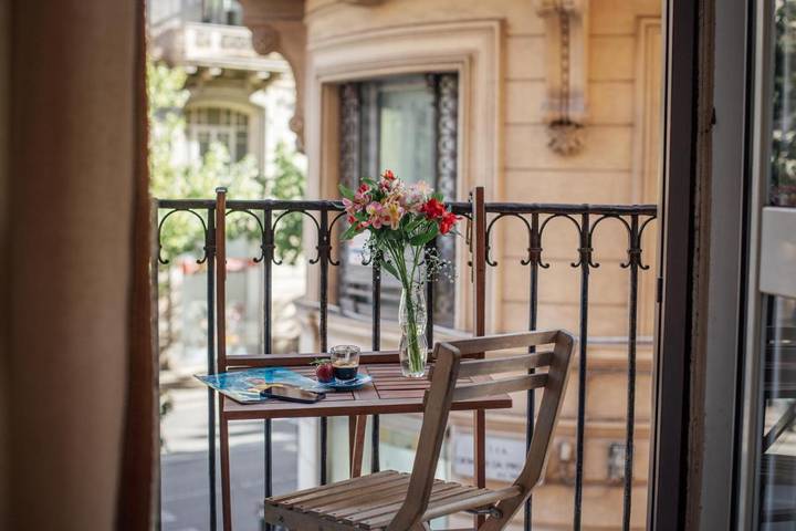 Chambre d’hôte pour 2 personnes, avec vue et terrasse, animaux acceptés à Palerme