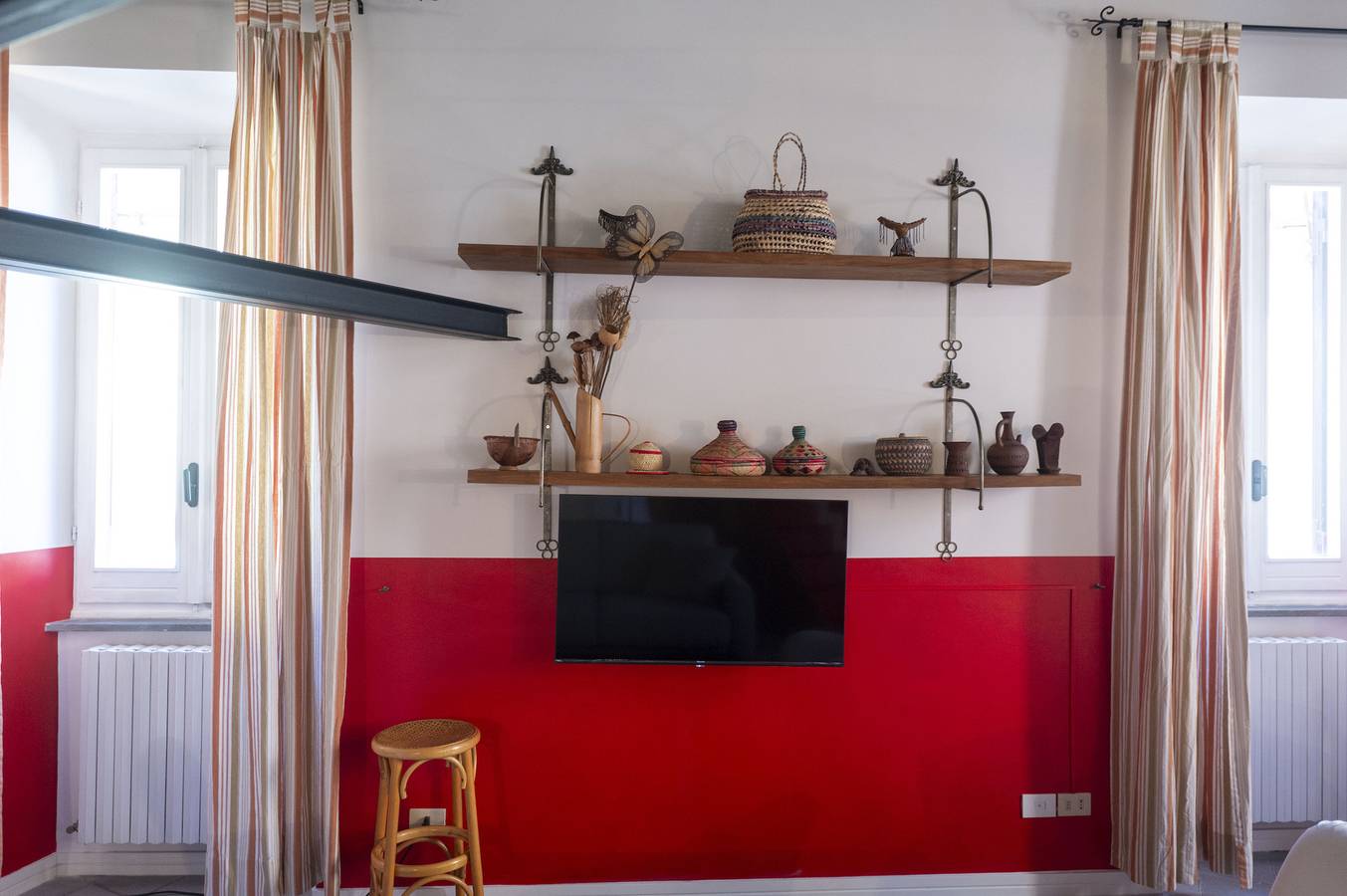 Appartamento intero, The Scarlet Loft in Trastevere in Trastevere, Roma