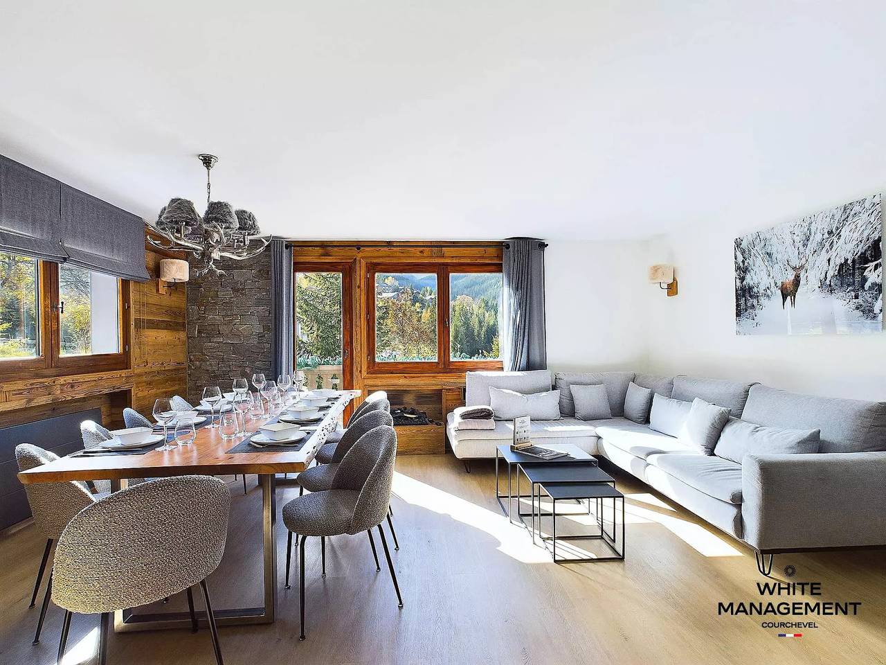 Schönes Halbchalet am Eingang von Courchevel Moriond in Courchevel 1650 (Moriond), Saint-Bon-Tarentaise