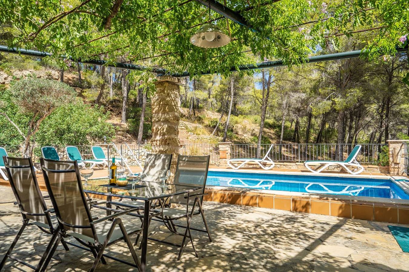 Maison de vacances « Can Miquel De Sa Teia » avec vue montagne, piscine privée et Wi-Fi in Andratx, Majorque de l'Ouest