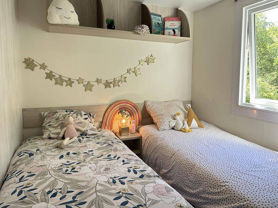 Camping Les Cigales - Mobilheim 6 personen - Komfort-Reihe in Saint-Genis, Gap und Umgebung