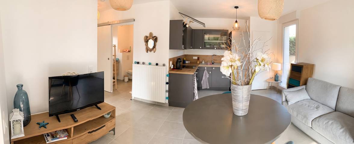Gîte pour 4 personnes, avec Terrasse et Jardin dans La Coudoulière - 3