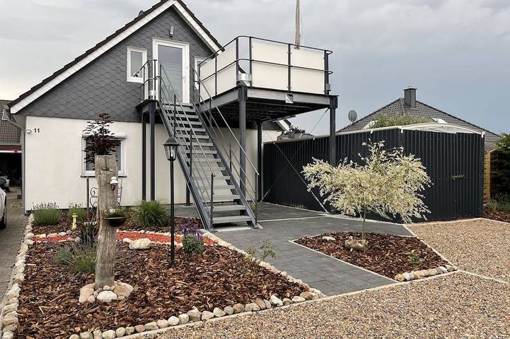 Ferienwohnung für 4 Personen, mit Balkon und Garten in Schiffdorf
