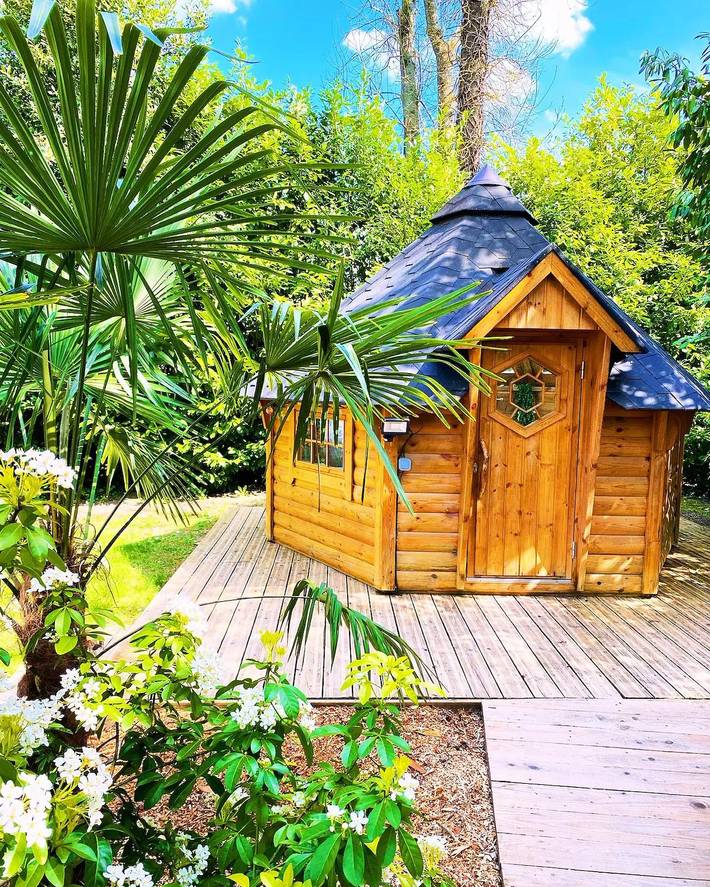 Camping pour 2 personnes, avec terrasse, animaux acceptés