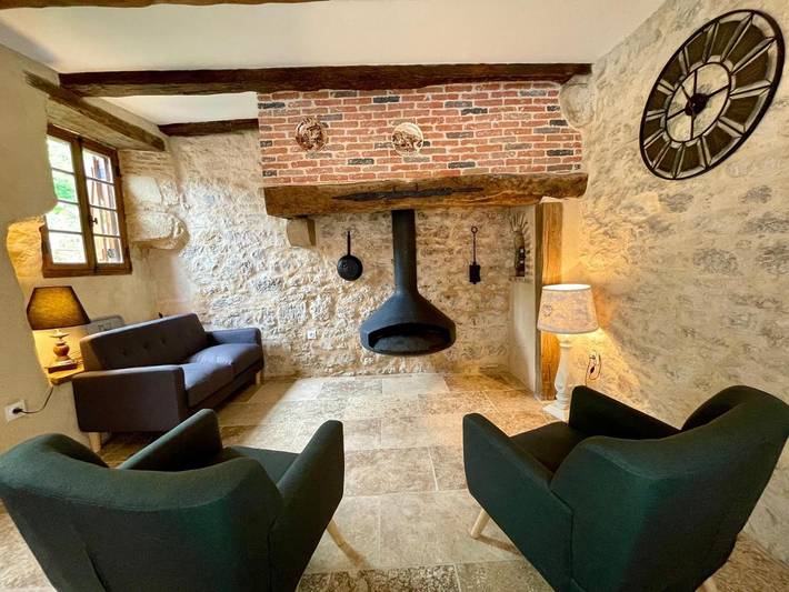 Location de vacances pour 6 personnes, avec jardin et terrasse dans Eglise Fortifiee De Saint Cirq Lapopie - 2