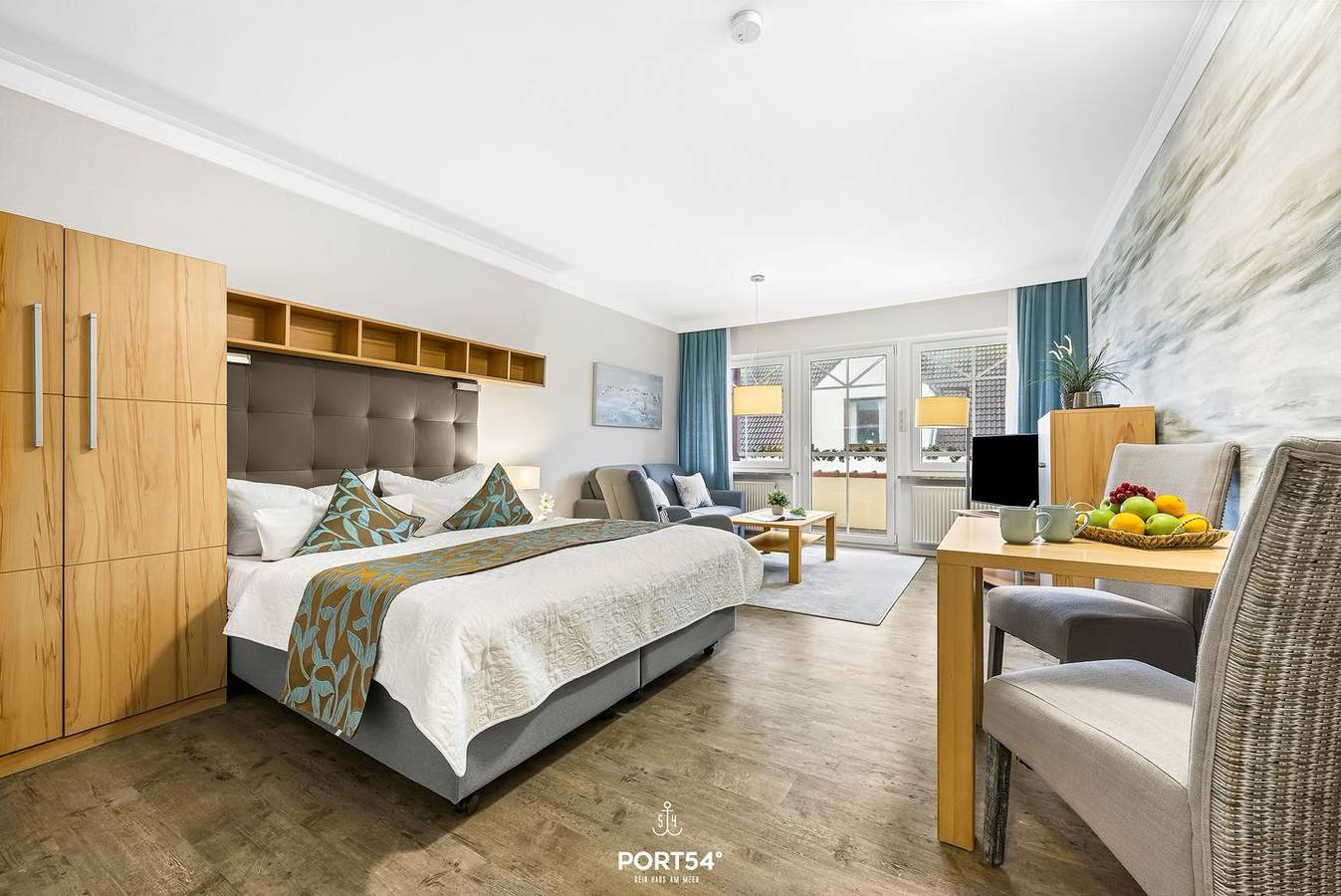 Ganze Wohnung, "Ferienwohnung Föhr" im Herzen Büsums mit Balkon, strandnah in Hafen Büsum, Büsum