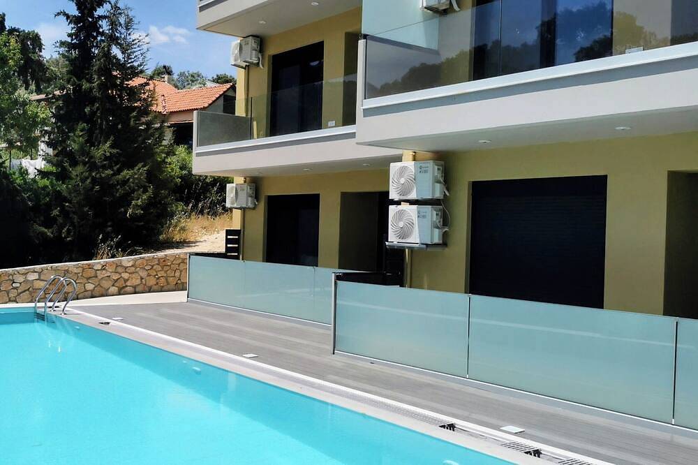 Ganze Wohnung, Exotic Luxury Apartment: Sea Breeze Central in Nikiana, Alexandros