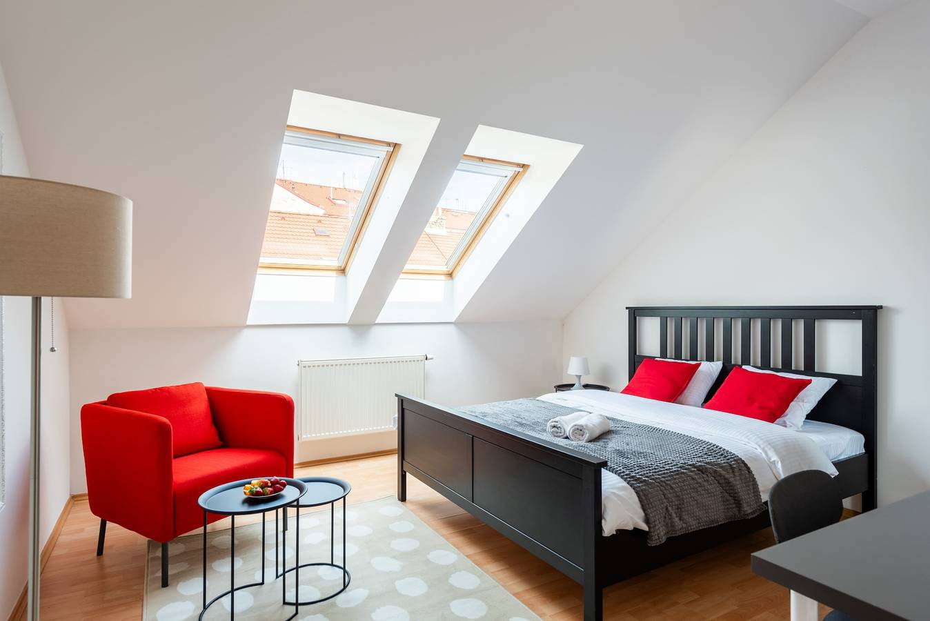 Ganze Wohnung, Ferienwohnung für 10 Personen mit Balkon/Terrasse in Smíchov, Prag