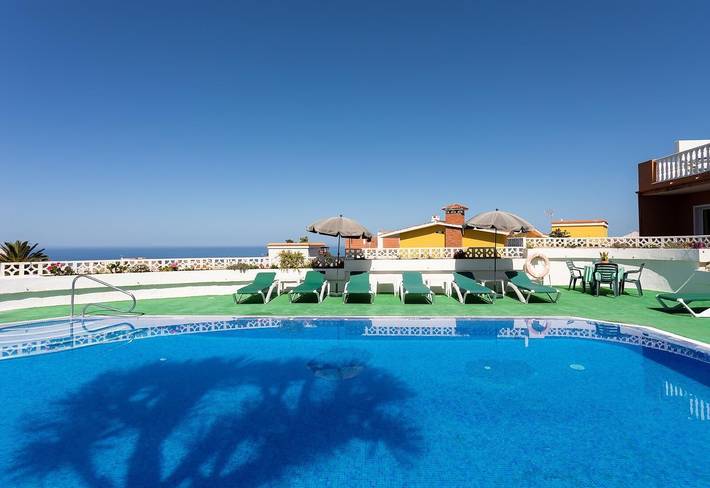 Ferienwohnung für 4 Personen, mit Balkon und Garten in Puerto de la Cruz - 2