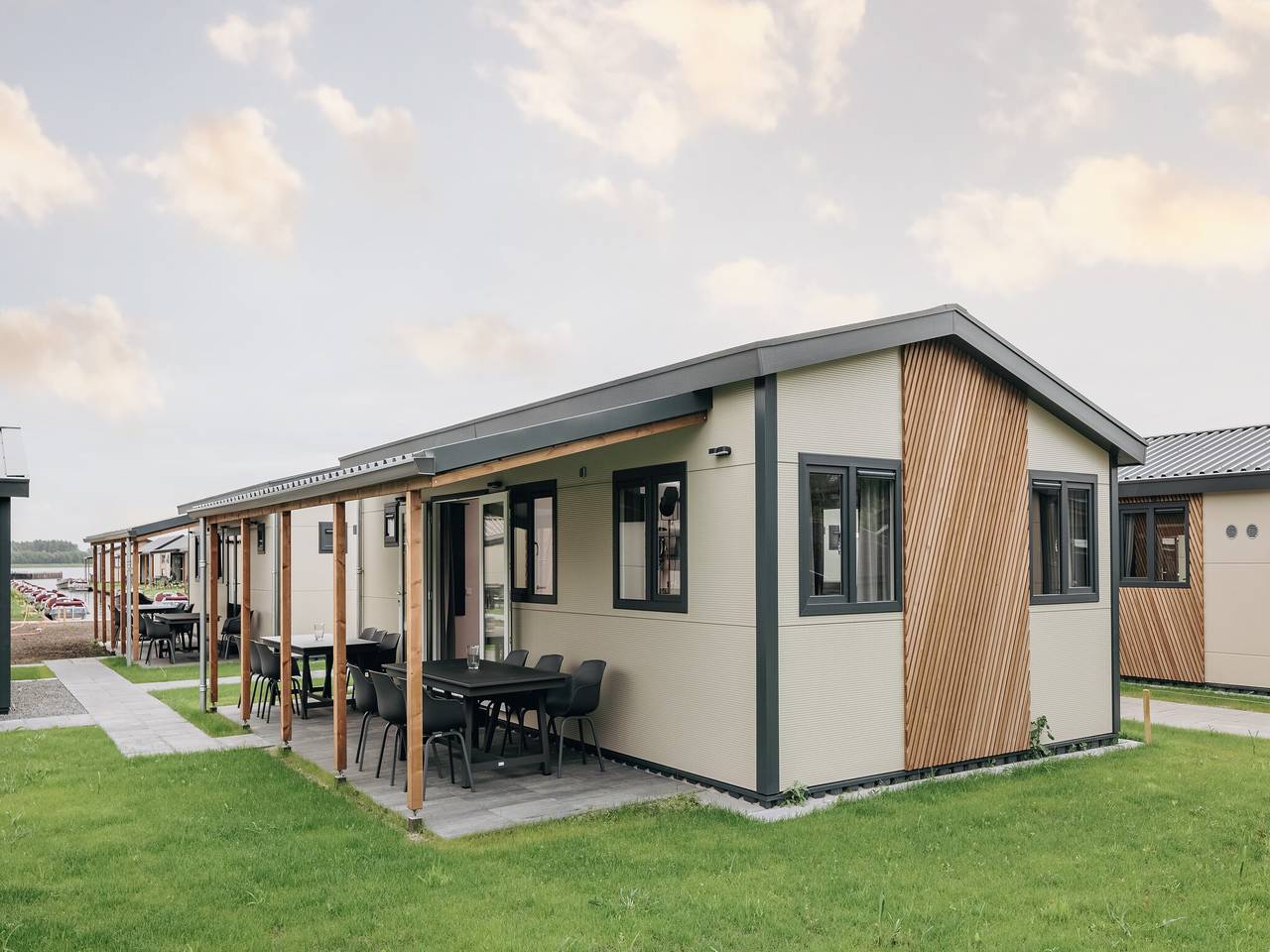 Mooi chalet met ac en sloep in Giethoorn, Nationaal Park Weerribben-Wieden