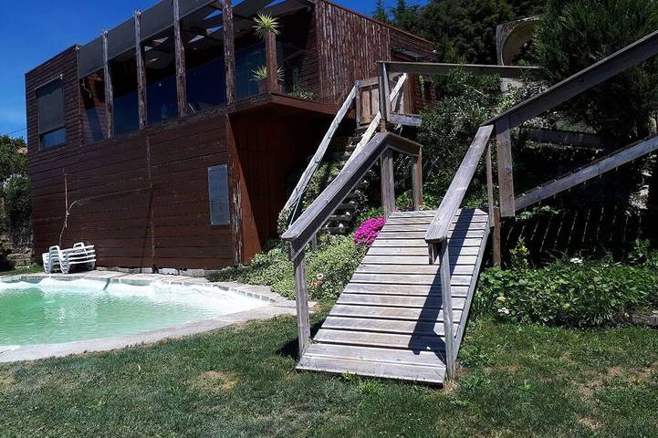 Gîte pour 4 personnes, avec Balcon et Jardin à Chaves