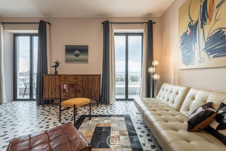 Location de vacances pour 2 personnes, avec balcon/terrasse et vue sur l’océan à Cagliari