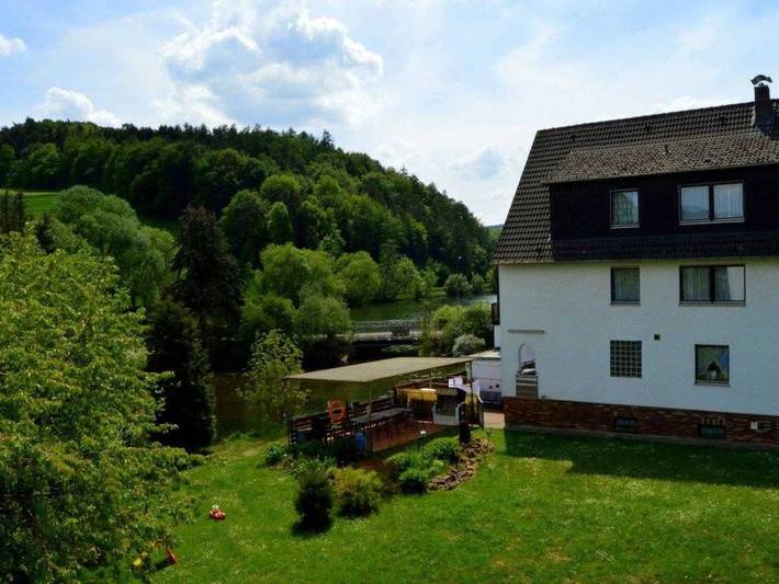 Ferienwohnung für 2 Personen, mit Balkon und Garten sowie Seeblick, mit Haustier in Hessen - 4