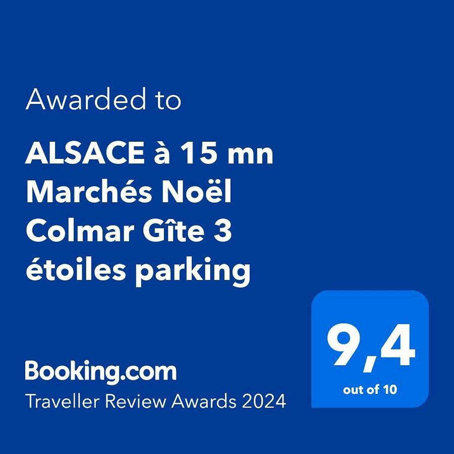 Appartement entier, Alsace Gîte 3étoiles climatisé prox Colmar, Eguisheim, parking, jardin in Oberhergheim, Région de Guebwiller