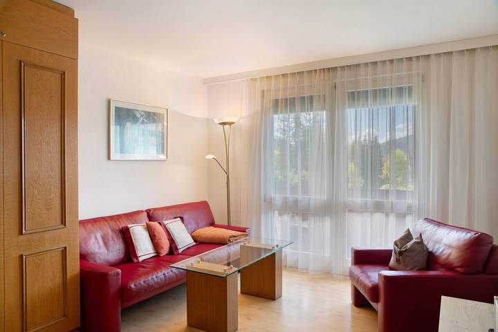 Geheel appartement, Appartement 'Ilse' met Uitzicht op de Bergen, Gedeelde Tuin en Balkon in Karwendel (Tyrol), Seefeld in Tirol