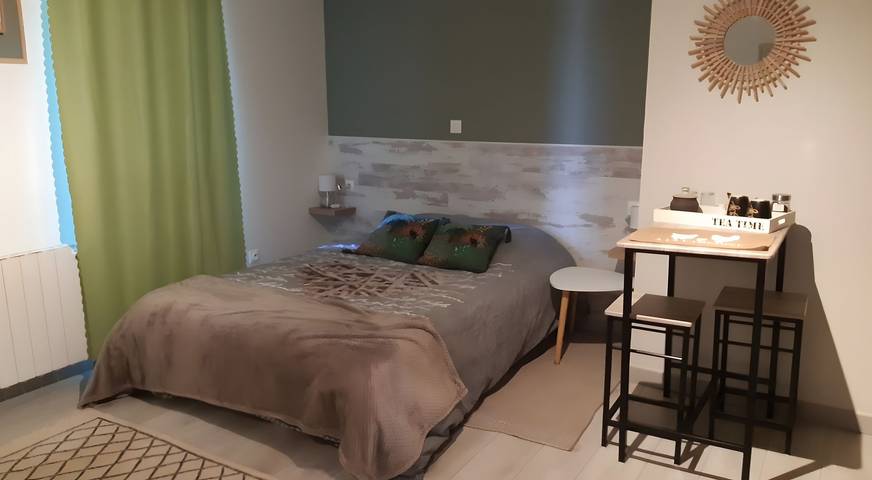 Chambre d’hôte pour 2 personnes, avec Jardin