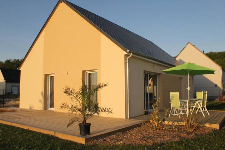 Maison de vacances pour 4 personnes, avec jardin et vue