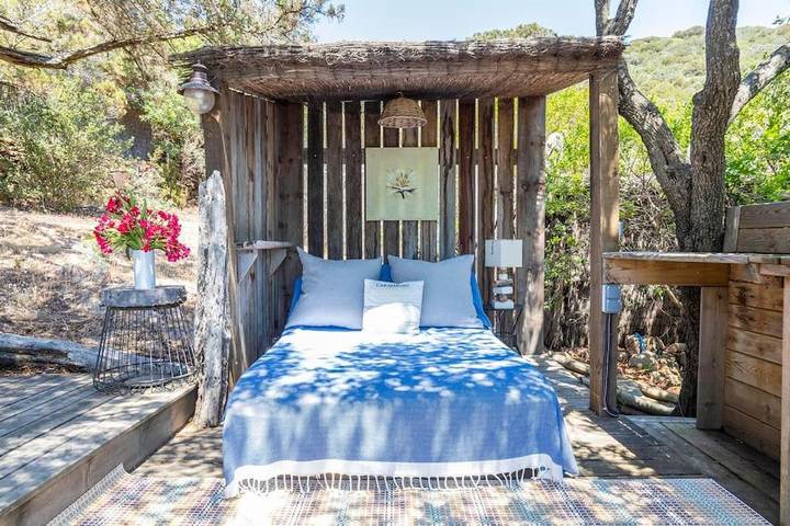 Location de vacances pour 4 personnes, avec vue et jardin à Pianottoli-Caldarello - 4