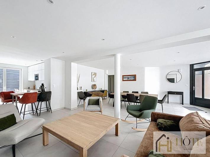 Appartement de vacances pour 7 personnes, avec jardin et terrasse