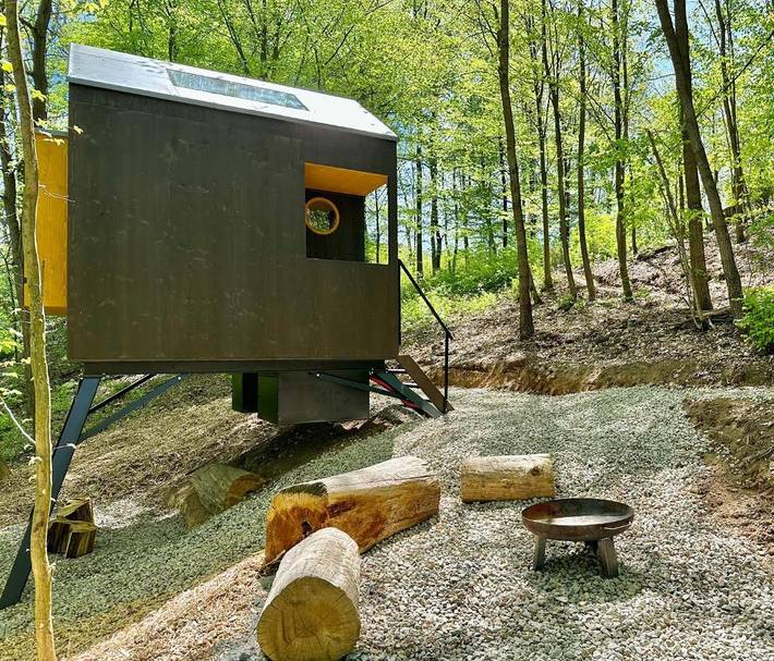 Gîte pour 5 personnes, avec Jardin ainsi que Vue et Vue sur le lac à Brno - 3