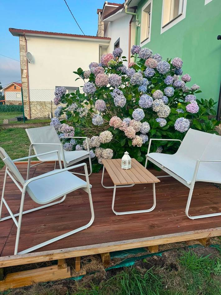 Holiday Home 'Villa La Ponderosa' with Sea View, Private Terrace and Wi-Fi in Santa Marina (Asturias), Cudillero