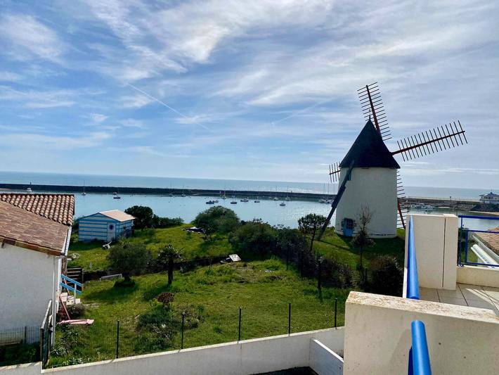 Appartement de vacances pour 4 personnes, avec Vue sur l’océan et Balcon ainsi que Balcon/Terrasse et Terrasse à Jard-sur-Mer
