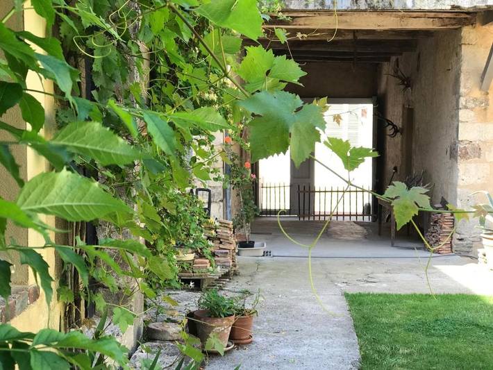 Chambre d’hôte pour 4 personnes, avec Terrasse ainsi que Jardin et Vue