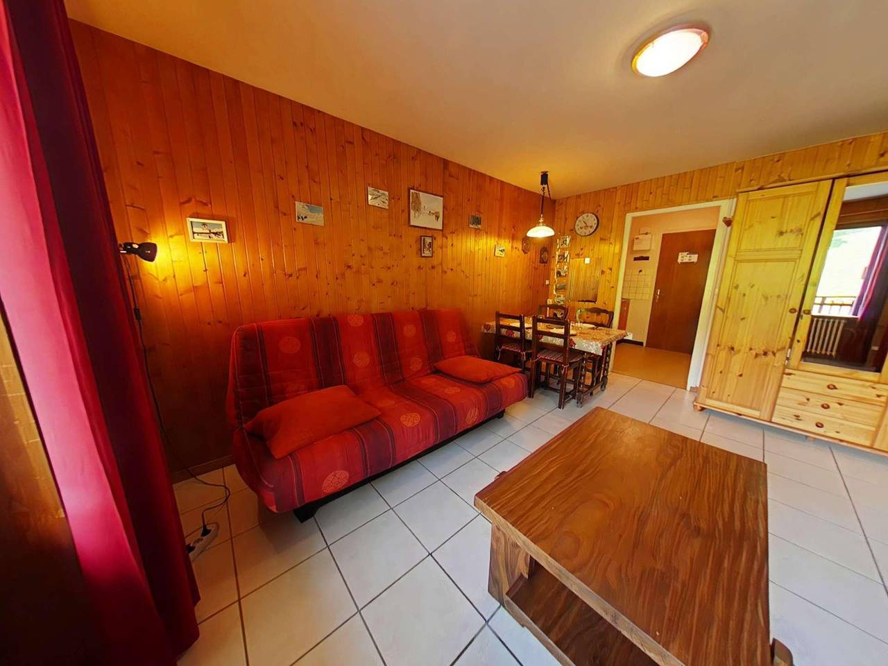 Estudio entero, Résidence le Planay - Estudio para 4 personas (0B) in Le Grand-Bornand, Región de Annecy